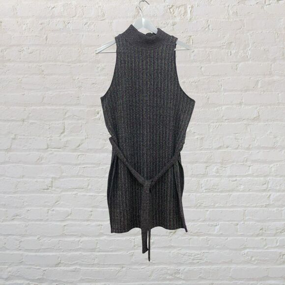 Zara Multicolor Knit Co-Ord Set Tunic & Pants L Vibrant Multicolor Casual Chic - Picture 3 of 16